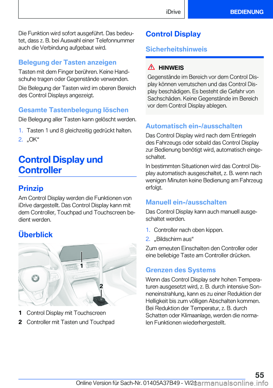 BMW M8 2022  Betriebsanleitungen (in German) �D�i�e��F�u�n�k�t�i�o�n��w�i�r�d��s�o�f�o�r�t��a�u�s�g�e�f�