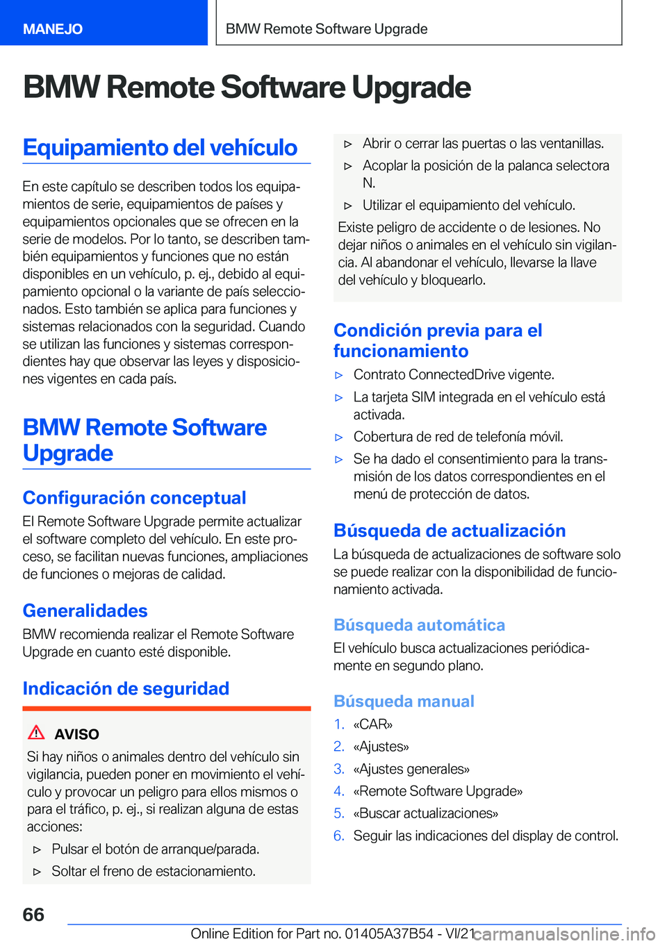BMW M8 2022  Manuales de Empleo (in Spanish) �B�M�W��R�e�m�o�t�e��S�o�f�t�w�a�r�e��U�p�g�r�a�d�e�E�q�u�i�p�a�m�i�e�n�t�o��d�e�l��v�e�h�