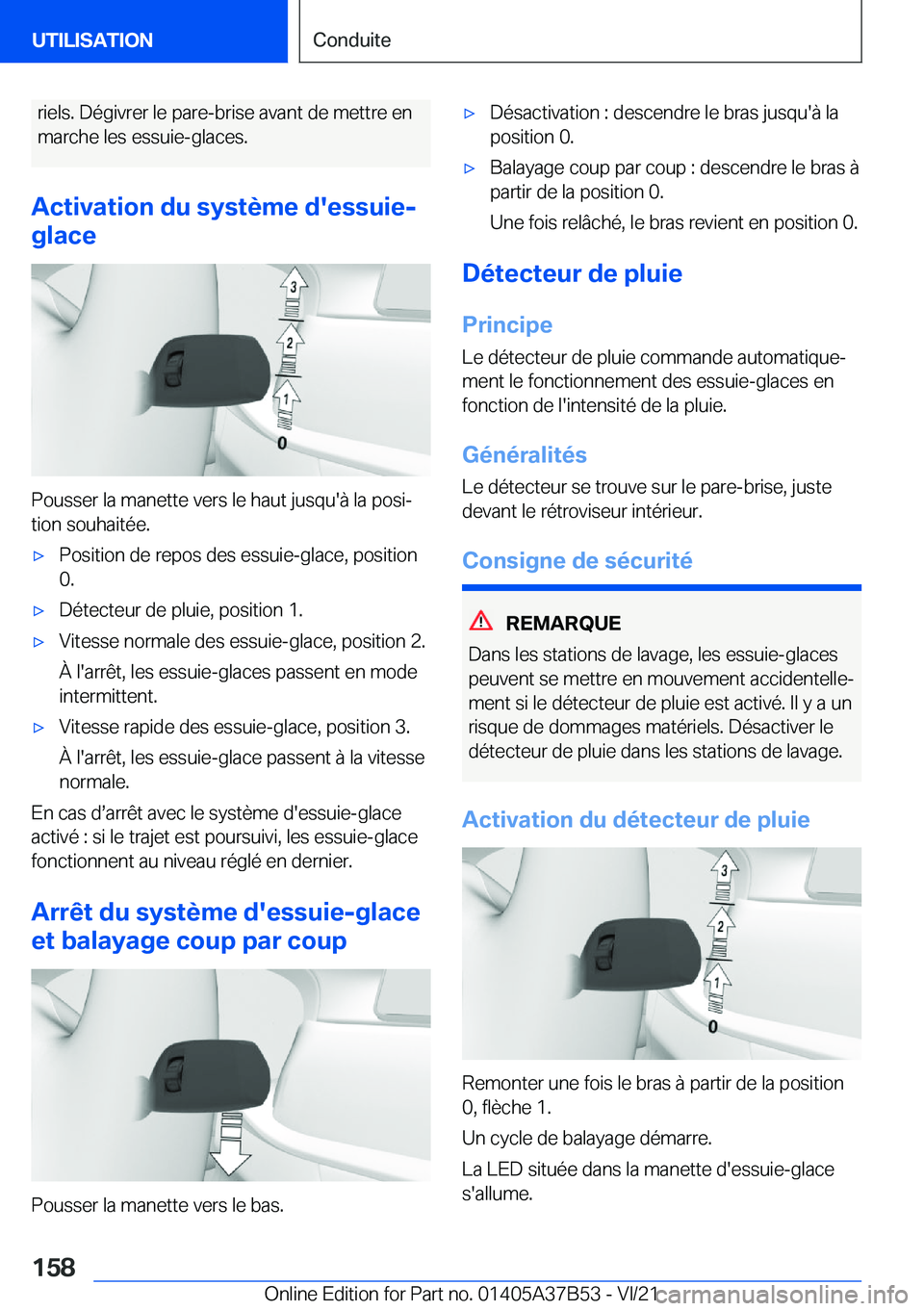 BMW M8 2022  Notices Demploi (in French) �r�i�e�l�s�.��D�é�g�i�v�r�e�r��l�e��p�a�r�e�-�b�r�i�s�e��a�v�a�n�t��d�e��m�e�t�t�r�e��e�n
�m�a�r�c�h�e��l�e�s��e�s�s�u�i�e�-�g�l�a�c�e�s�.
�A�c�t�i�v�a�t�i�o�n��d�u��s�y�s�t�è�m�e��d�