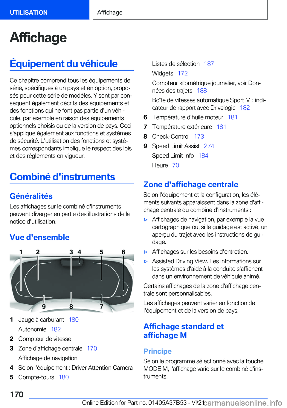 BMW M8 2022  Notices Demploi (in French) �A�f�f�i�c�h�a�g�e�