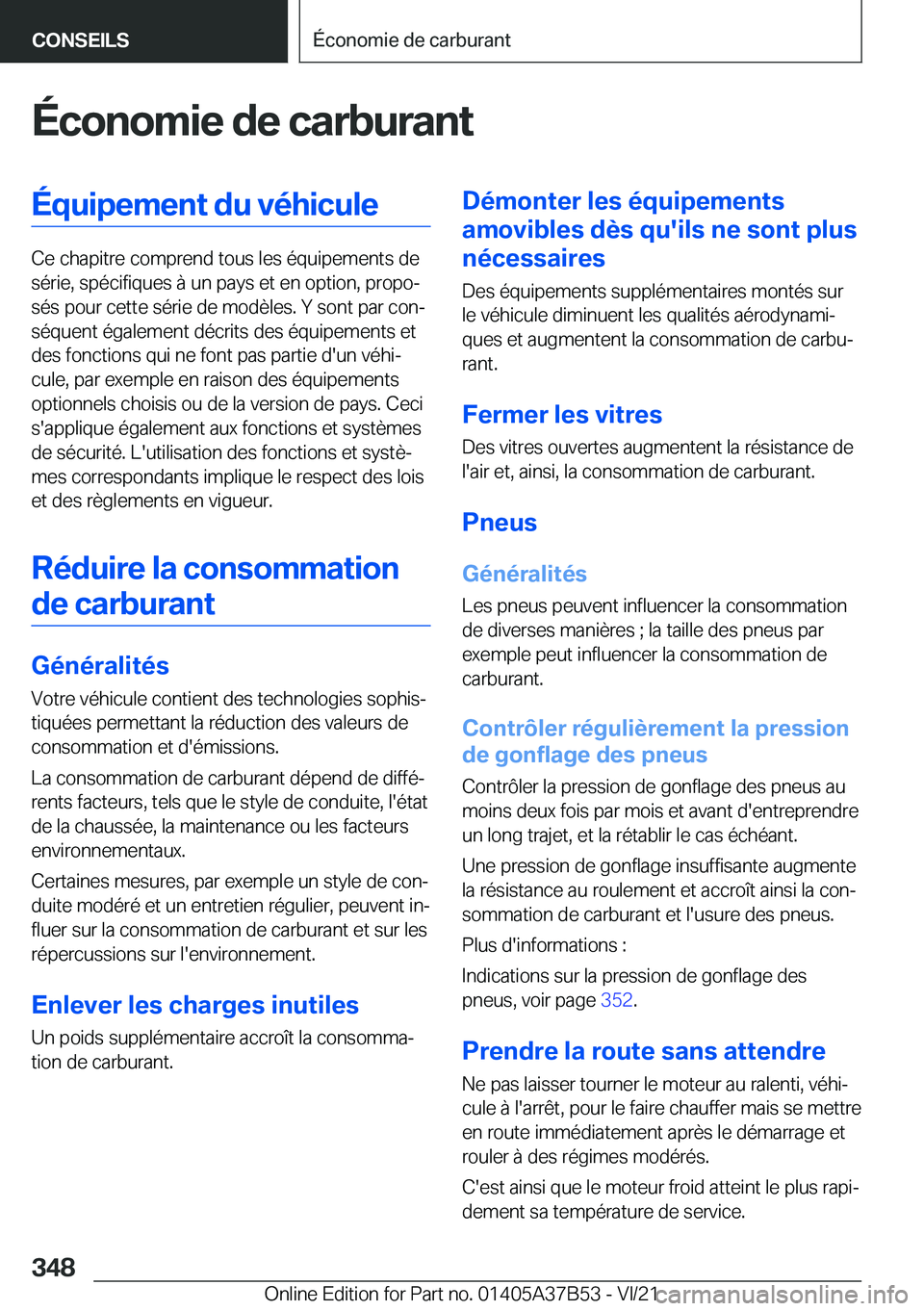 BMW M8 2022  Notices Demploi (in French) �