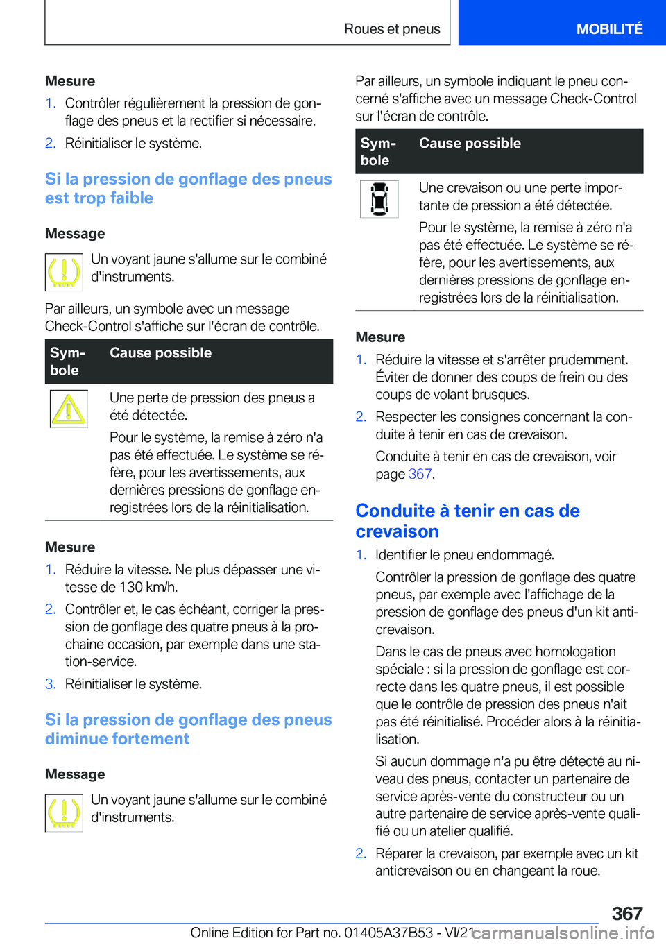 BMW M8 2022  Notices Demploi (in French) �M�e�s�u�r�e�1�.�C�o�n�t�r�