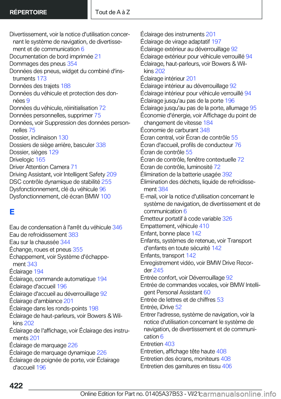 BMW M8 2022  Notices Demploi (in French) �D�i�v�e�r�t�i�s�s�e�m�e�n�t�,��v�o�i�r��l�a��n�o�t�i�c�e��d�'�u�t�i�l�i�s�a�t�i�o�n��c�o�n�c�e�rj�n�a�n�t��l�e��s�y�s�t�è�m�e��d�e��n�a�v�i�g�a�t�i�o�n�,��d�e��d�i�v�e�r�t�i�s�s�ej
