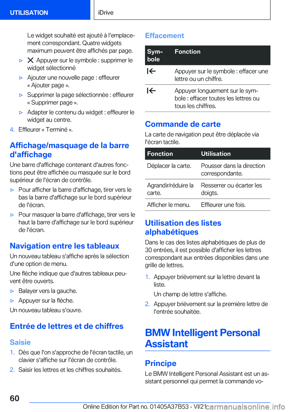 BMW M8 2022  Notices Demploi (in French) �L�e��w�i�d�g�e�t��s�o�u�h�a�i�t�é��e�s�t��a�j�o�u�t�é��