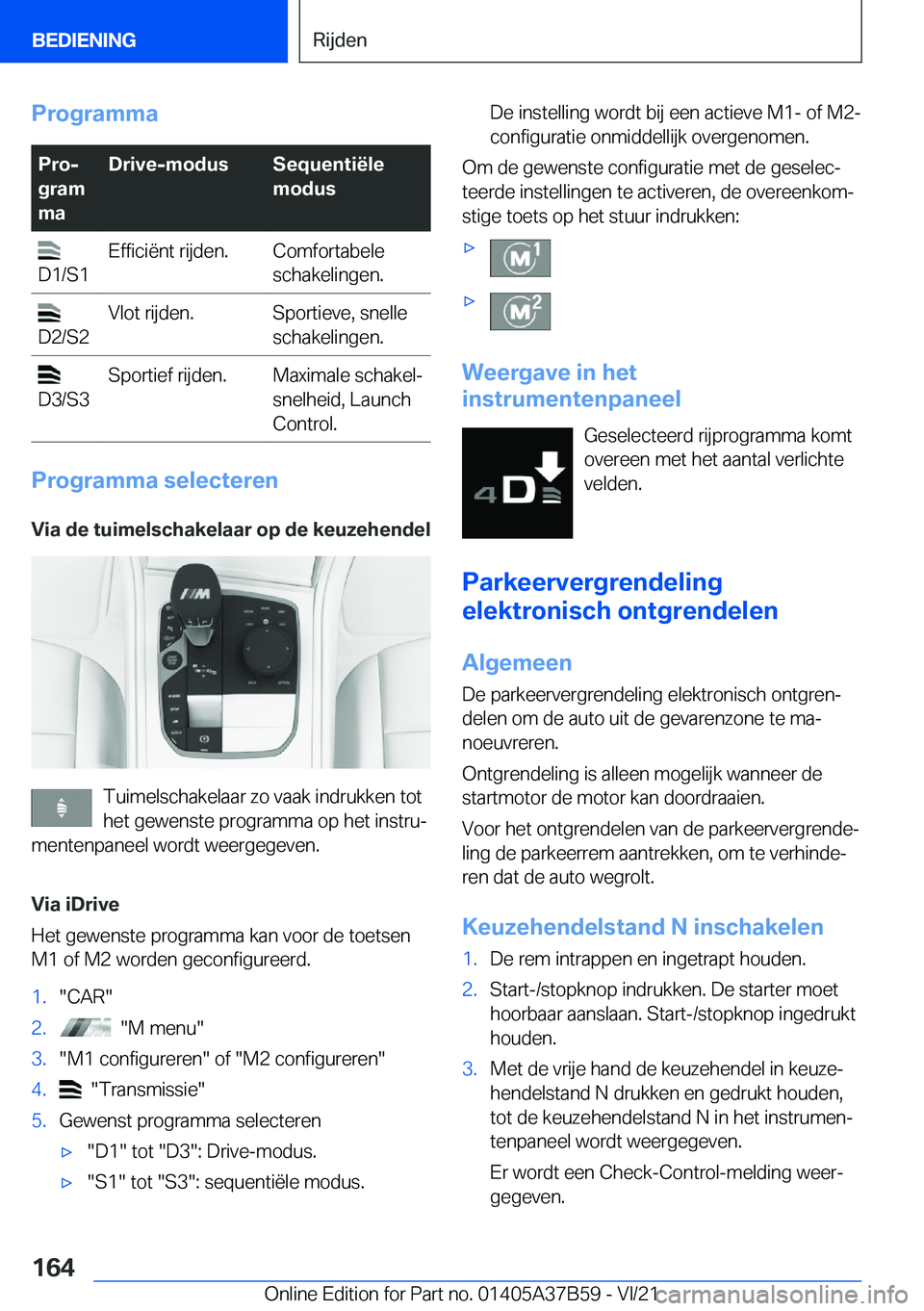 BMW M8 2022  Instructieboekjes (in Dutch) �P�r�o�g�r�a�m�m�a�P�r�oj
�g�r�a�m
�m�a�D�r�i�v�e�-�m�o�d�u�s�S�e�q�u�e�n�t�i�
