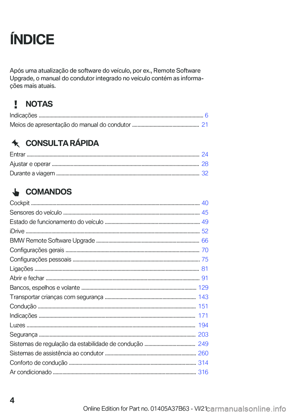 BMW M8 2022  Manual do condutor (in Portuguese) �