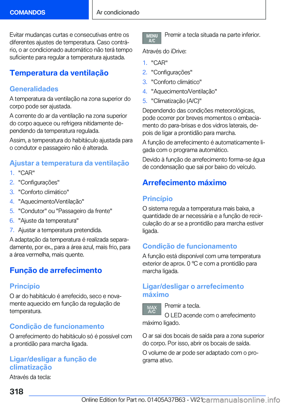 BMW M8 2022  Manual do condutor (in Portuguese) �E�v�i�t�a�r��m�u�d�a�n�