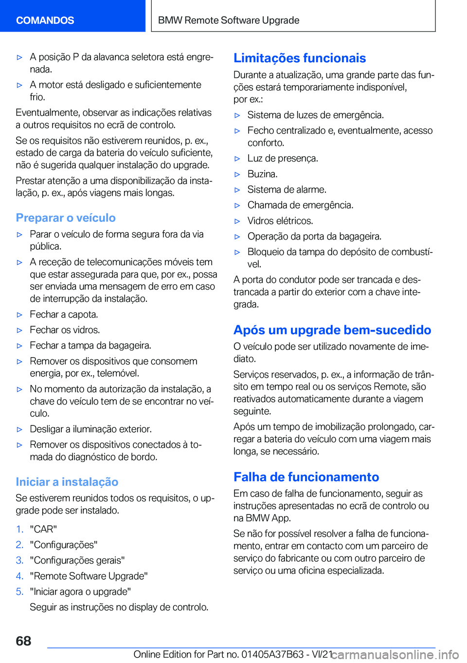 BMW M8 2022  Manual do condutor (in Portuguese) 'x�A��p�o�s�i�