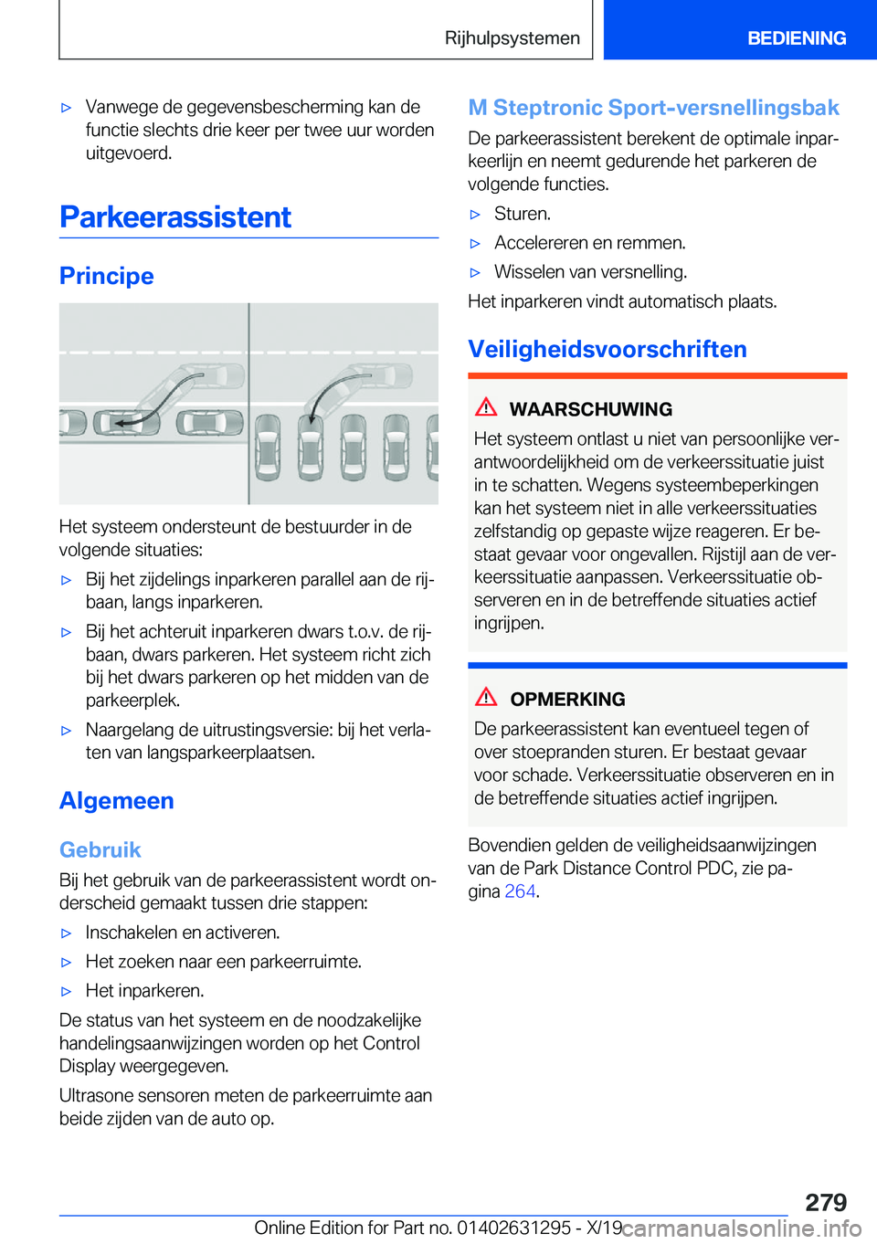 BMW M8 2020  Instructieboekjes (in Dutch) 'x�V�a�n�w�e�g�e��d�e��g�e�g�e�v�e�n�s�b�e�s�c�h�e�r�m�i�n�g��k�a�n��d�e�f�u�n�c�t�i�e��s�l�e�c�h�t�s��d�r�i�e��k�e�e�r��p�e�r��t�w�e�e��u�u�r��w�o�r�d�e�n
�u�i�t�g�e�v�o�e�r�d�.
�P�a�r