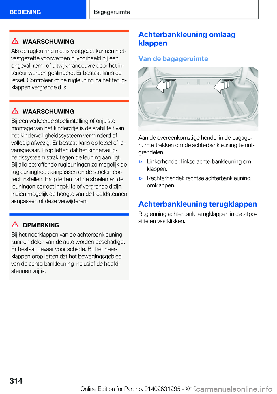 BMW M8 2020  Instructieboekjes (in Dutch) �W�A�A�R�S�C�H�U�W�I�N�G
�A�l�s��d�e��r�u�g�l�e�u�n�i�n�g��n�i�e�t��i�s��v�a�s�t�g�e�z�e�t��k�u�n�n�e�n��n�i�e�t�-
�v�a�s�t�g�e�z�e�t�t�e��v�o�o�r�w�e�r�p�e�n��b�i�j�v�o�o�r�b�e�e�l�d��b�i�j