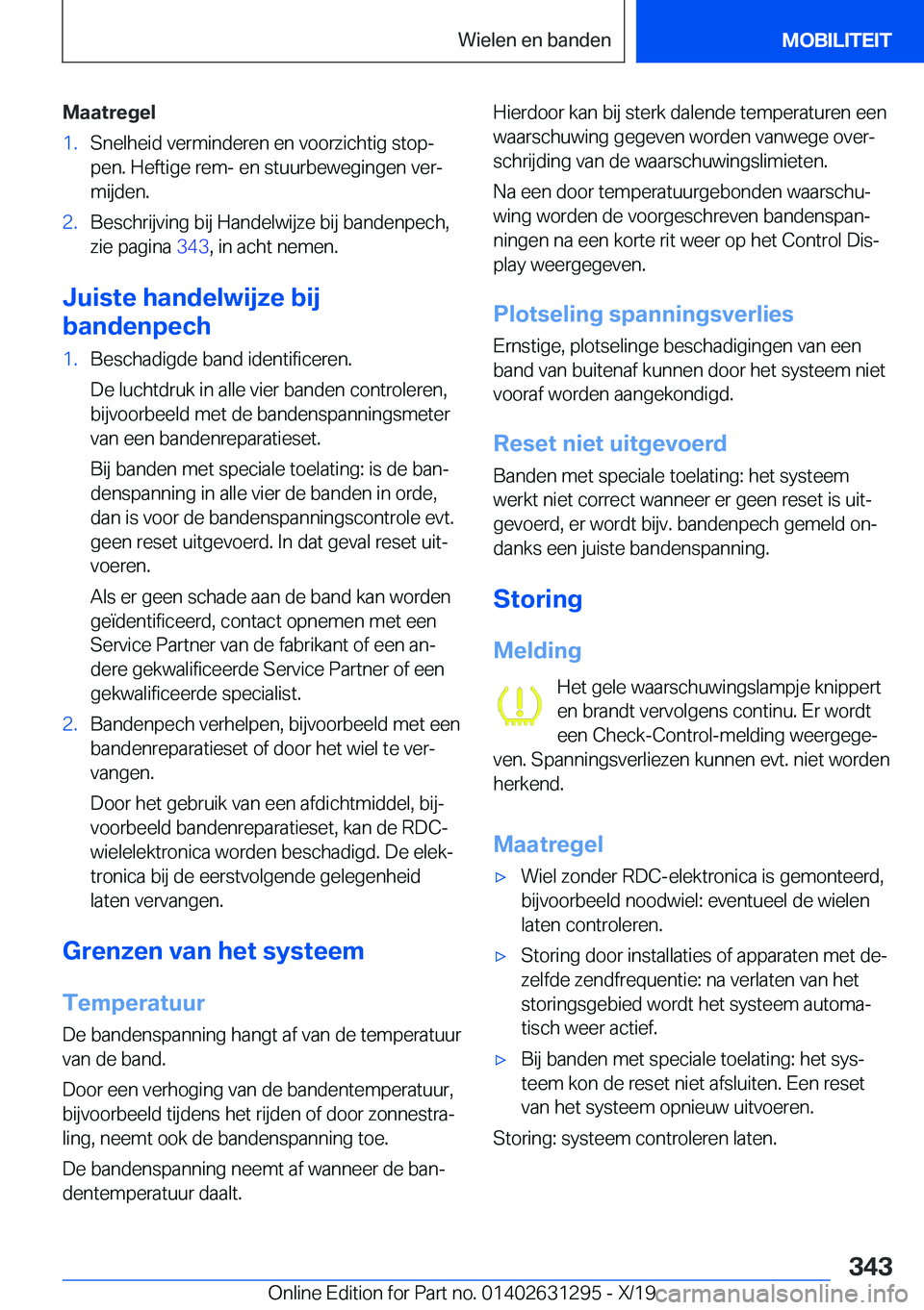 BMW M8 2020  Instructieboekjes (in Dutch) �M�a�a�t�r�e�g�e�l�1�.�S�n�e�l�h�e�i�d��v�e�r�m�i�n�d�e�r�e�n��e�n��v�o�o�r�z�i�c�h�t�i�g��s�t�o�pj�p�e�n�.��H�e�f�t�i�g�e��r�e�m�-��e�n��s�t�u�u�r�b�e�w�e�g�i�n�g�e�n��v�e�rj
�m�i�j�d�e�n�