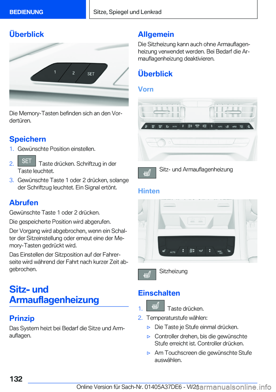 BMW M8 GRAN COUPE 2022  Betriebsanleitungen (in German) �