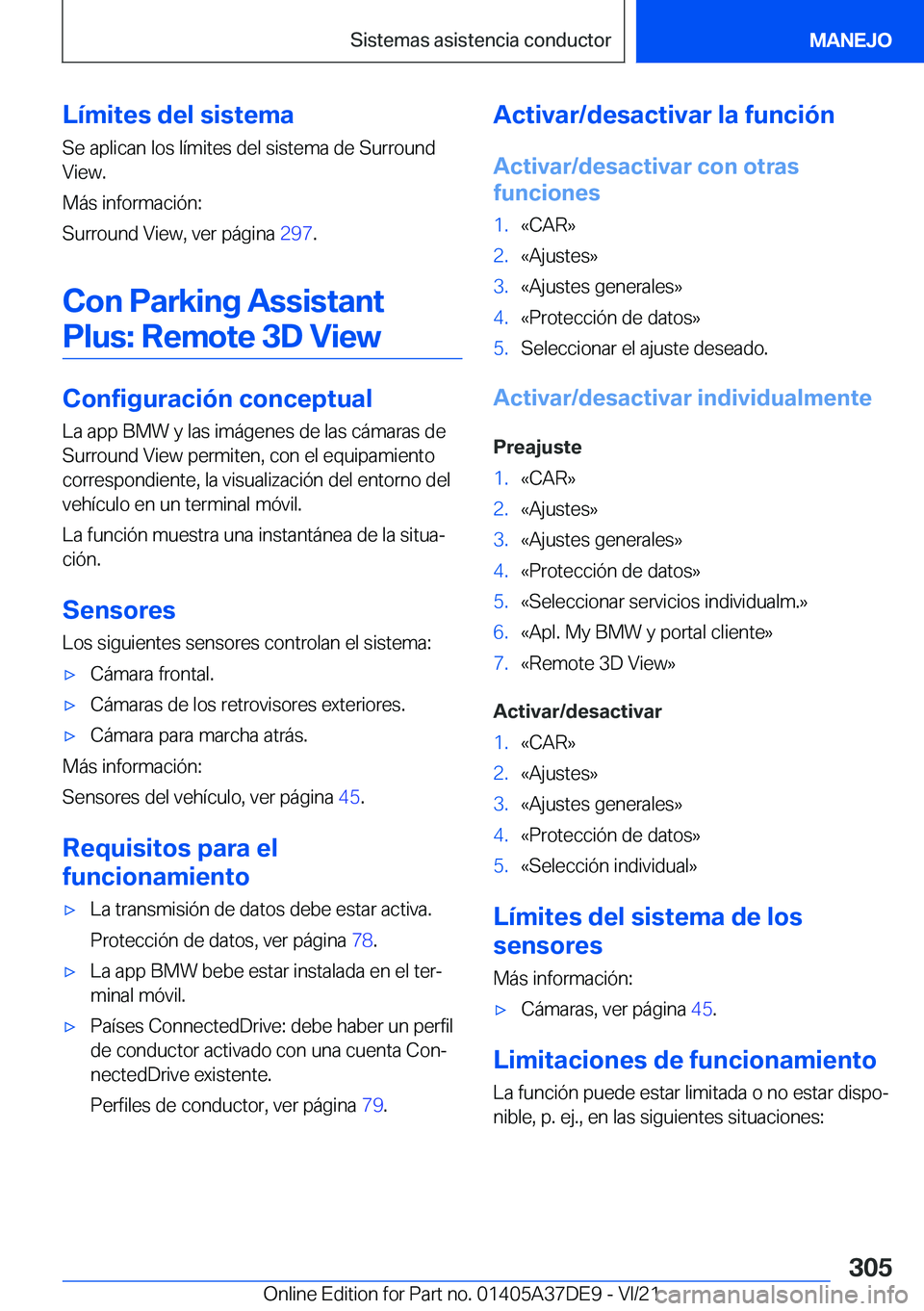 BMW M8 GRAN COUPE 2022  Manuales de Empleo (in Spanish) �L�