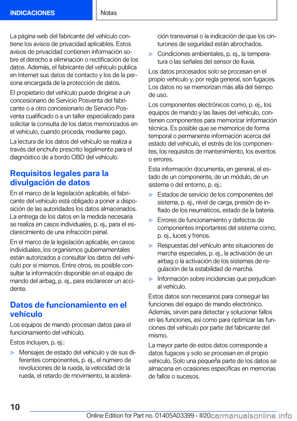 BMW M8 GRAN COUPE 2020  Manuales de Empleo (in Spanish) �L�a��p�