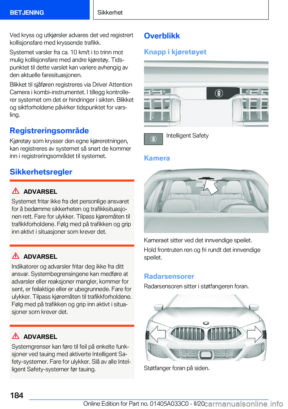 BMW M8 GRAN COUPE 2020  InstruksjonsbØker (in Norwegian) �V�e�d��k�r�y�s�s��o�g��u�t�k�j�
