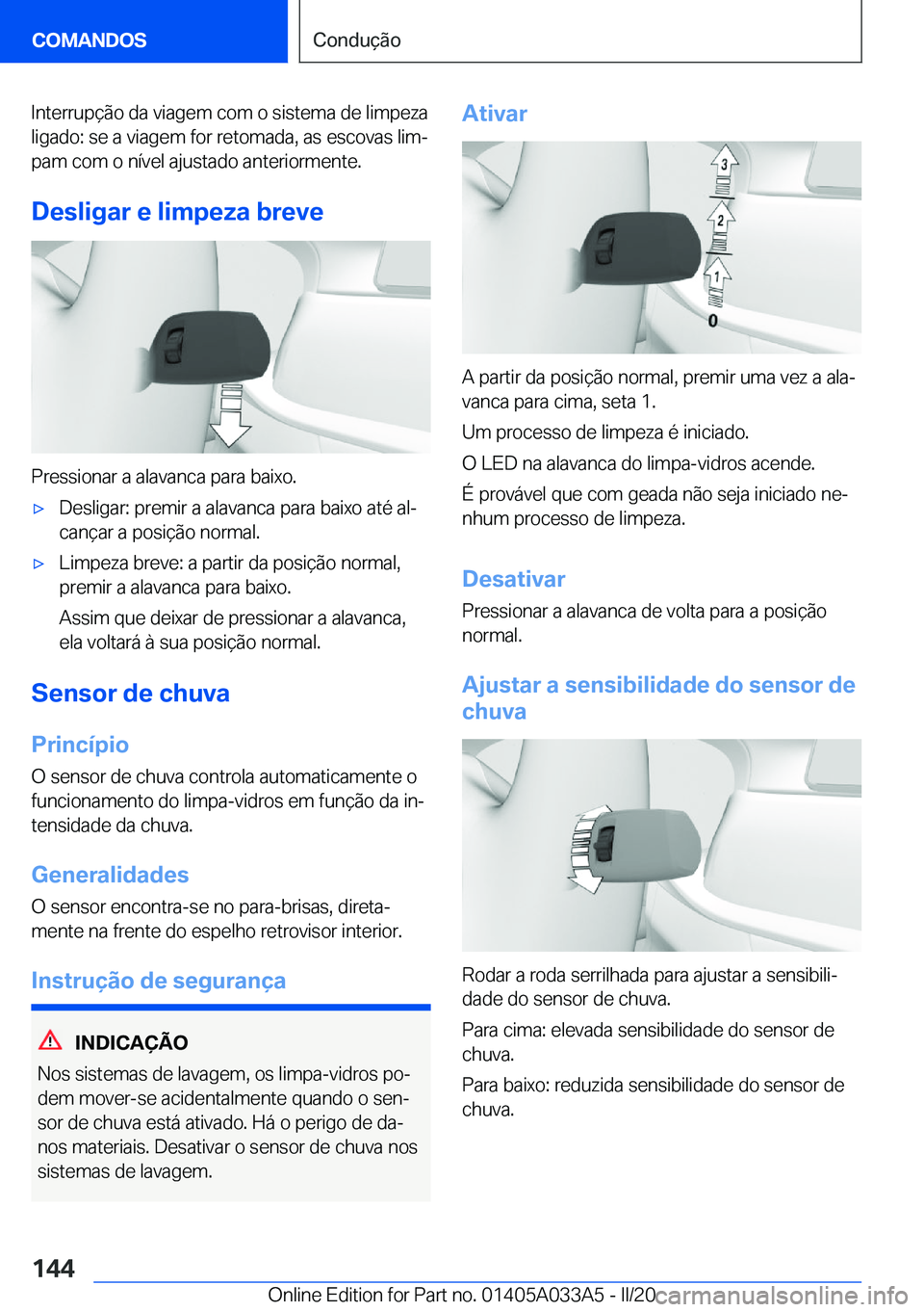 BMW M8 GRAN COUPE 2020  Manual do condutor (in Portuguese) �I�n�t�e�r�r�u�p�