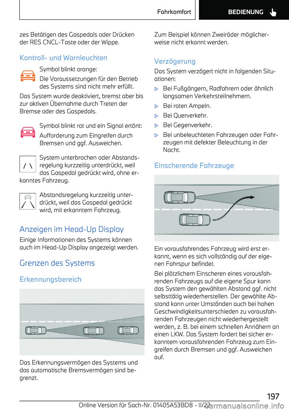 BMW X1 2022  Betriebsanleitungen (in German) zes Bet