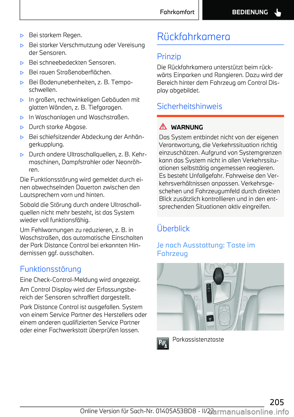 BMW X1 2022  Betriebsanleitungen (in German) 
