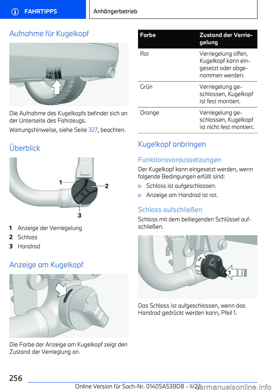 BMW X1 2022  Betriebsanleitungen (in German) Aufnahme f