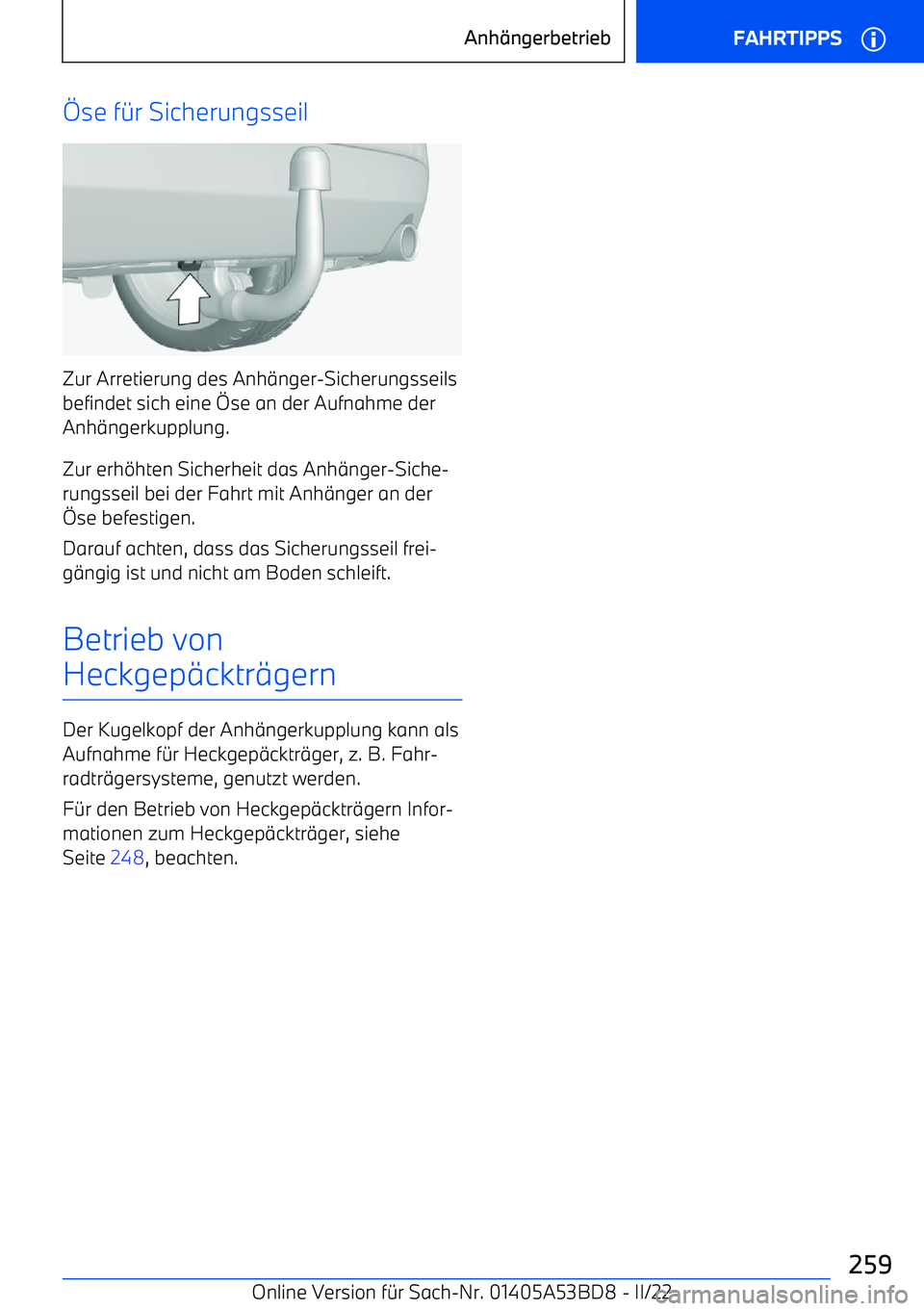 BMW X1 2022  Betriebsanleitungen (in German)  se f