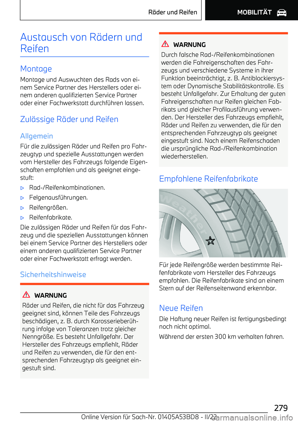 BMW X1 2022  Betriebsanleitungen (in German) Austausch von R