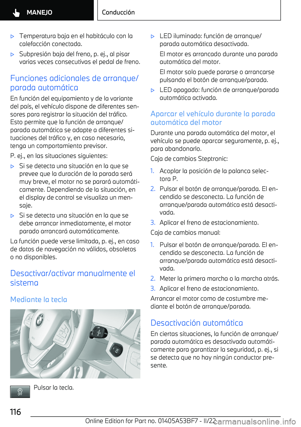 BMW X1 2022  Manuales de Empleo (in Spanish) 