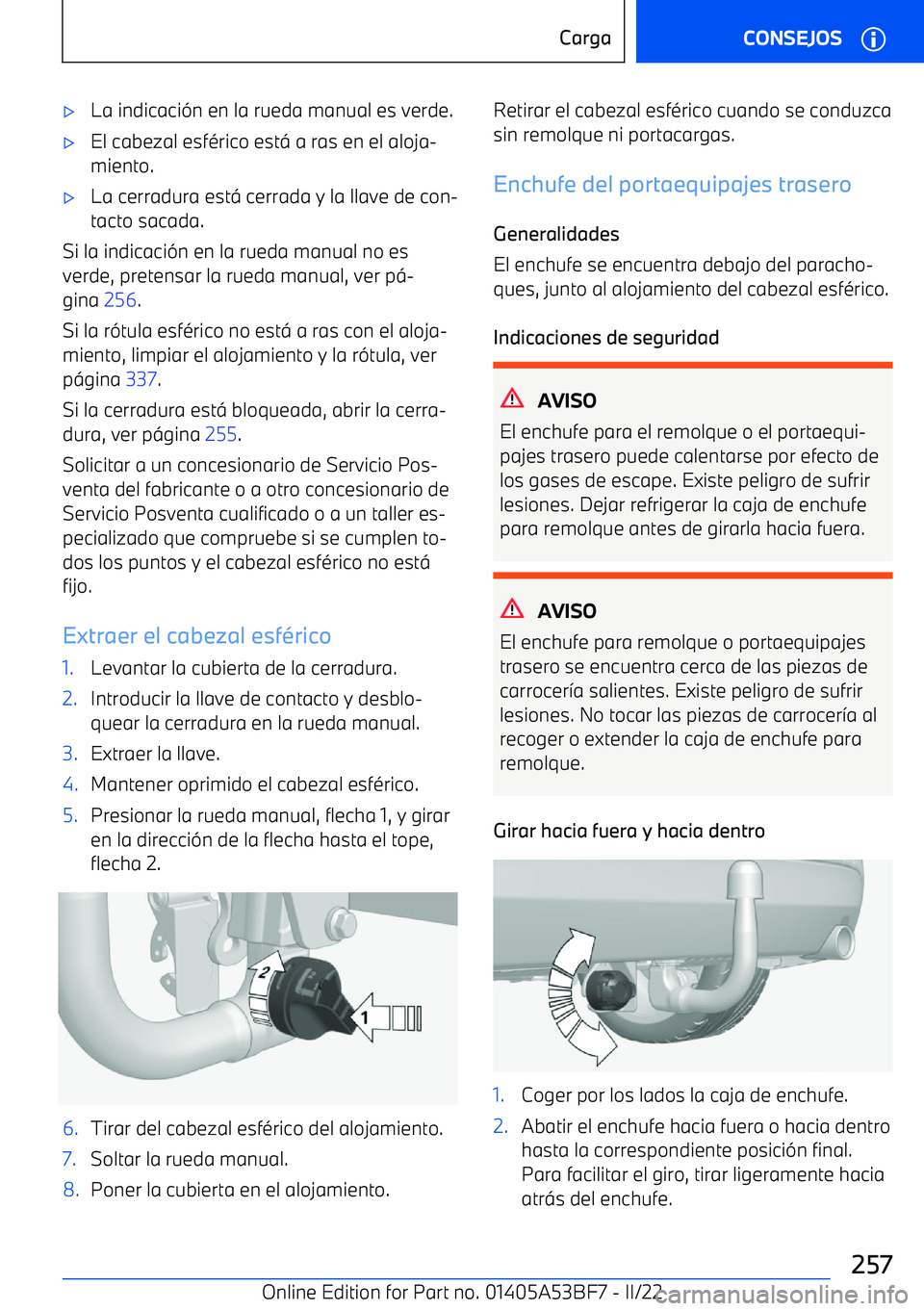 BMW X1 2022  Manuales de Empleo (in Spanish) 