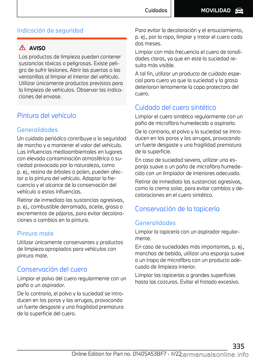 BMW X1 2022  Manuales de Empleo (in Spanish) Indicaci