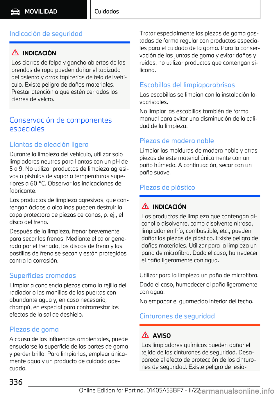 BMW X1 2022  Manuales de Empleo (in Spanish) Indicaci