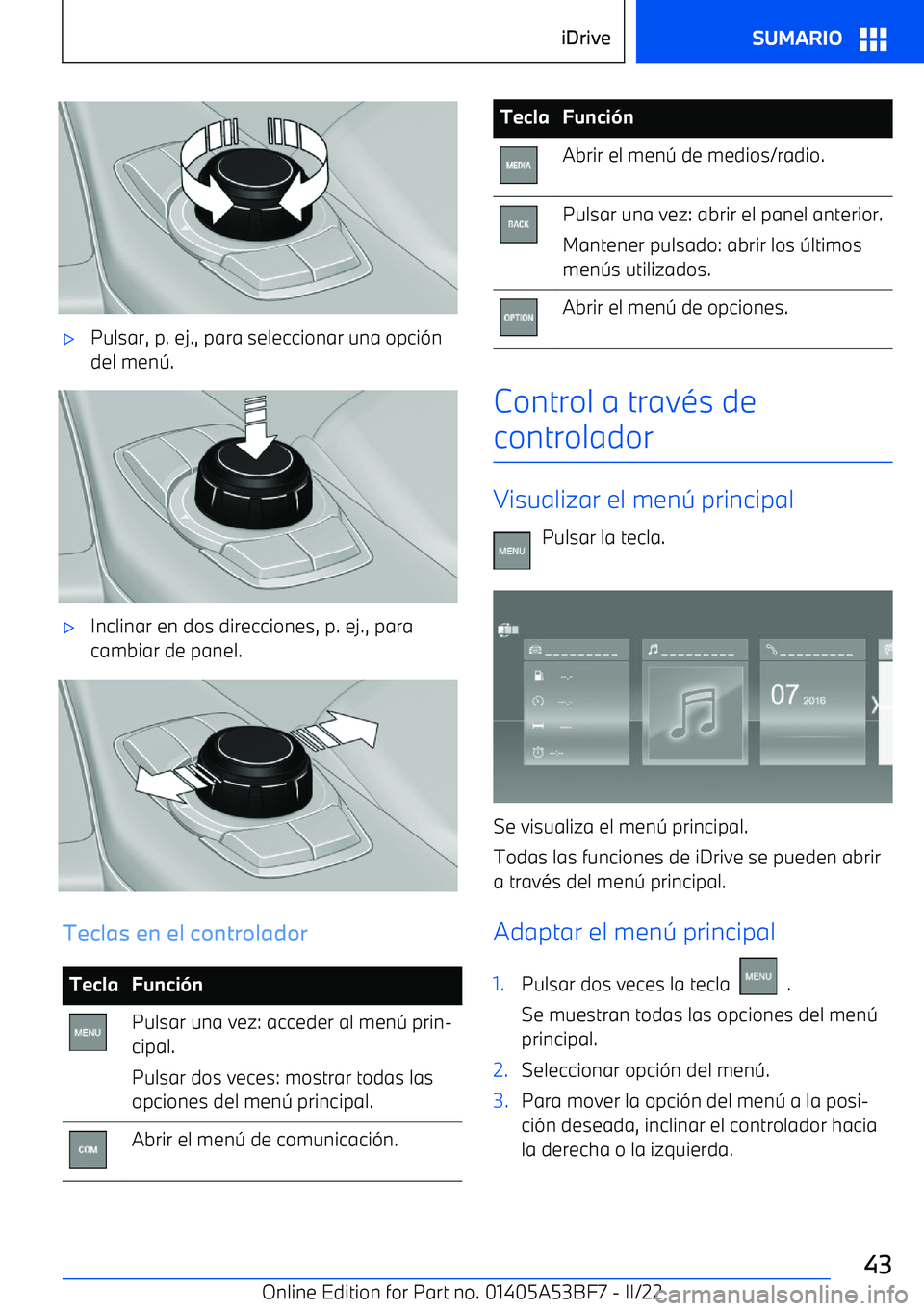 BMW X1 2022  Manuales de Empleo (in Spanish) 