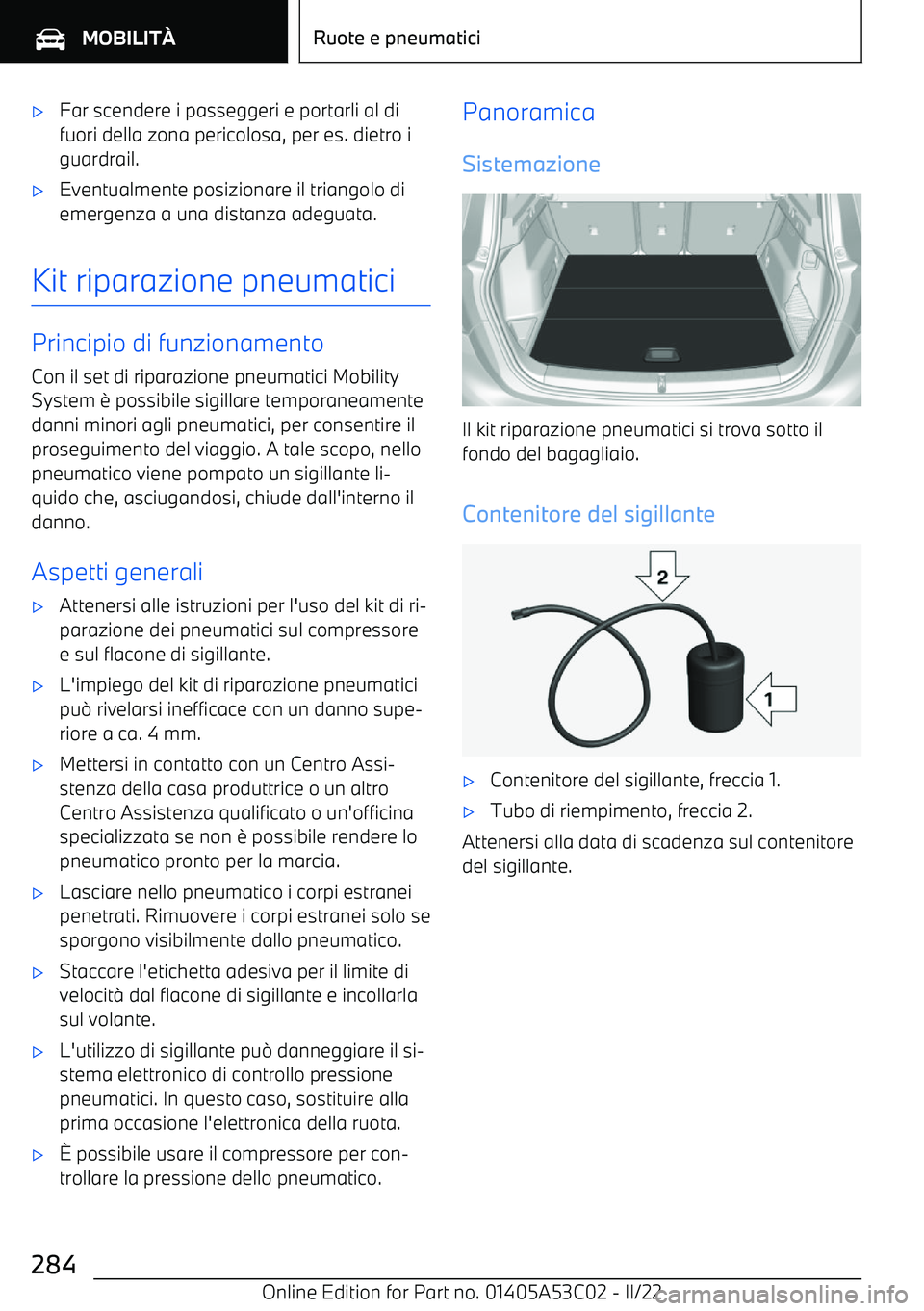 BMW X1 2022  Libretti Di Uso E manutenzione (in Italian) 