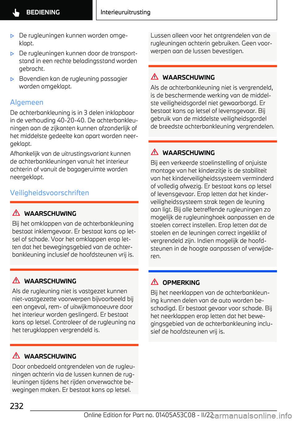 BMW X1 2022  Instructieboekjes (in Dutch) 