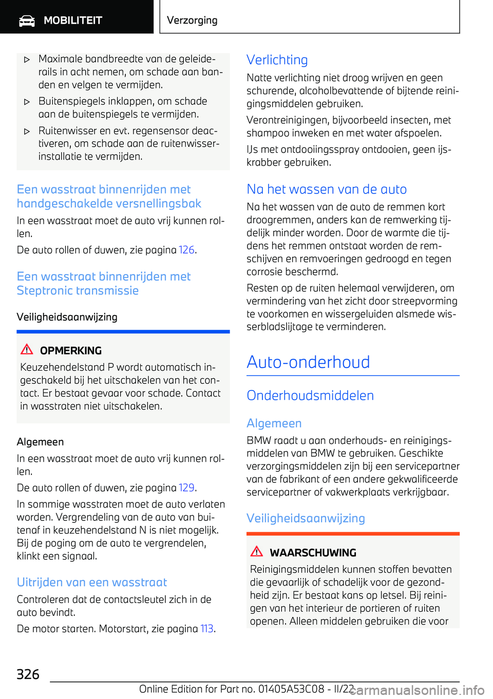 BMW X1 2022  Instructieboekjes (in Dutch) 