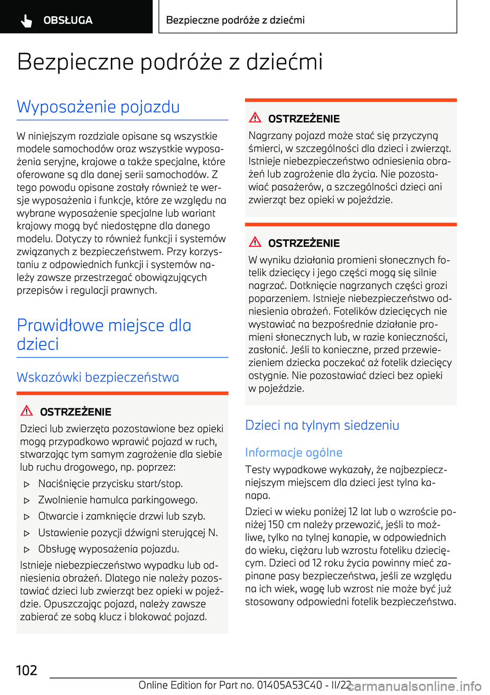 BMW X1 2022  Instrukcja obsługi (in Polish) Bezpieczne podr