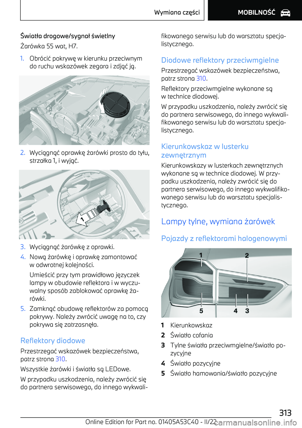BMW X1 2022  Instrukcja obsługi (in Polish) 