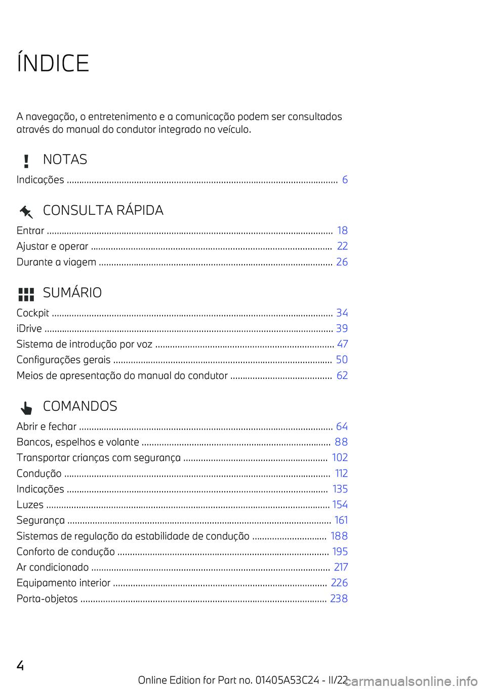 BMW X1 2022  Manual do condutor (in Portuguese) 