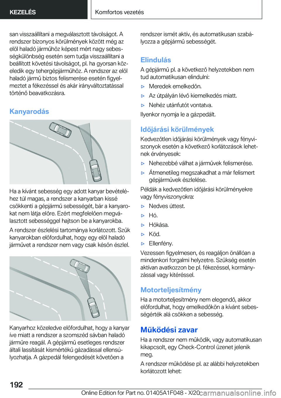 BMW X1 2021  Kezelési útmutató (in Hungarian) �s�a�n��v�i�s�s�z�a�