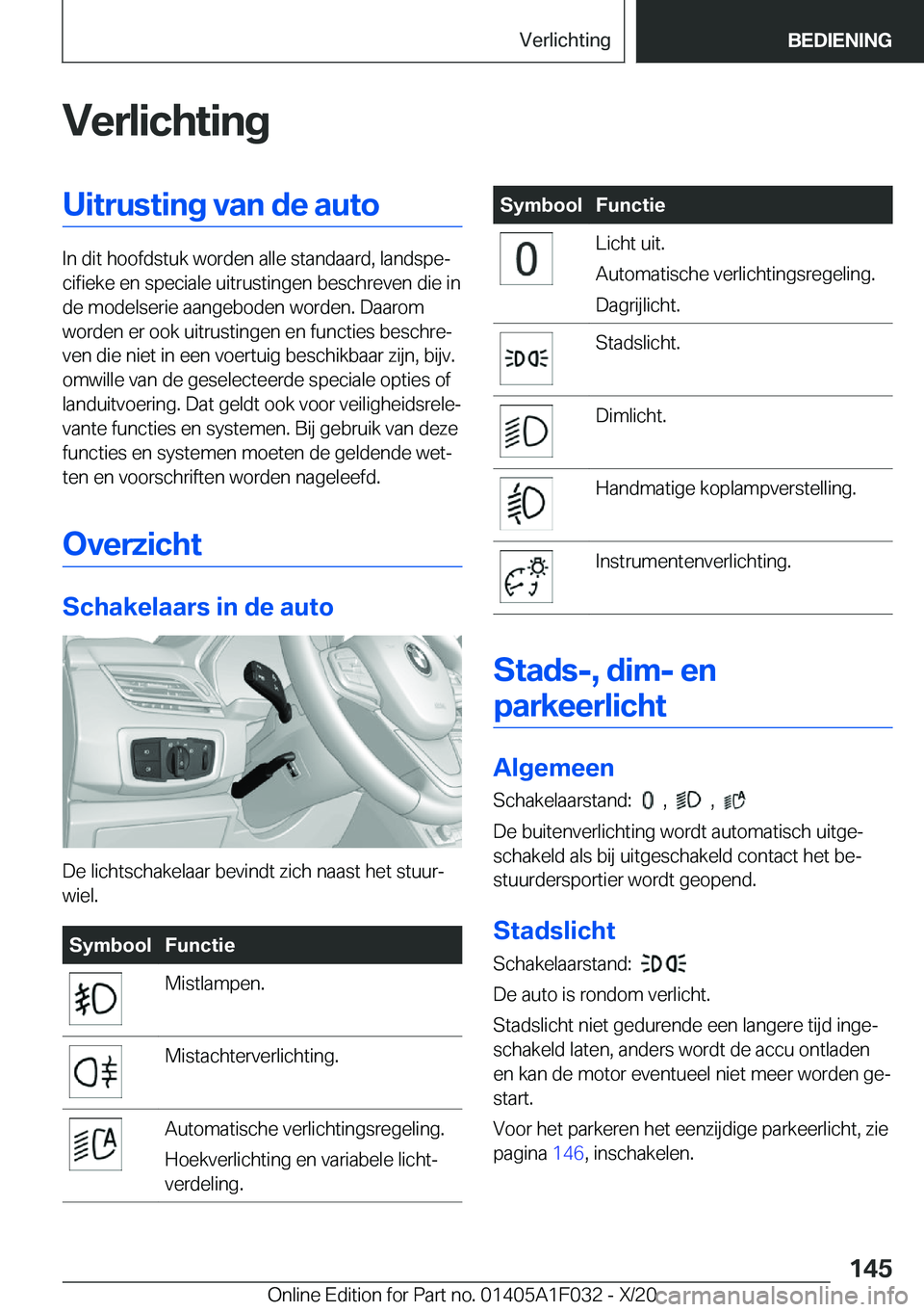BMW X1 2021  Instructieboekjes (in Dutch) �V�e�r�l�i�c�h�t�i�n�g�U�i�t�r�u�s�t�i�n�g��v�a�n��d�e��a�u�t�o
�I�n��d�i�t��h�o�o�f�d�s�t�u�k��w�o�r�d�e�n��a�l�l�e��s�t�a�n�d�a�a�r�d�,��l�a�n�d�s�p�ej�c�i�f�i�e�k�e��e�n��s�p�e�c�i�a�l�