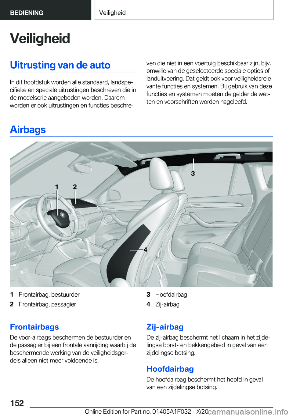 BMW X1 2021  Instructieboekjes (in Dutch) �V�e�i�l�i�g�h�e�i�d�U�i�t�r�u�s�t�i�n�g��v�a�n��d�e��a�u�t�o
�I�n��d�i�t��h�o�o�f�d�s�t�u�k��w�o�r�d�e�n��a�l�l�e��s�t�a�n�d�a�a�r�d�,��l�a�n�d�s�p�ej�c�i�f�i�e�k�e��e�n��s�p�e�c�i�a�l�e�