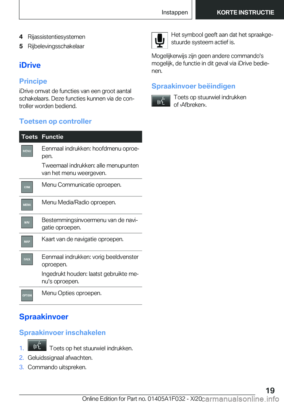 BMW X1 2021  Instructieboekjes (in Dutch) �4�R�i�j�a�s�s�i�s�t�e�n�t�i�e�s�y�s�t�e�m�e�n�5�R�i�j�b�e�l�e�v�i�n�g�s�s�c�h�a�k�e�l�a�a�r
�i�D�r�i�v�e
�P�r�i�n�c�i�p�e �i�D�r�i�v�e��o�m�v�a�t��d�e��f�u�n�c�t�i�e�s��v�a�n��e�e�n��g�r�o�o�t�