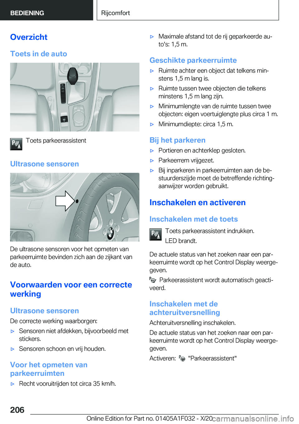 BMW X1 2021  Instructieboekjes (in Dutch) �O�v�e�r�z�i�c�h�t�T�o�e�t�s��i�n��d�e��a�u�t�o
�T�o�e�t�s��p�a�r�k�e�e�r�a�s�s�i�s�t�e�n�t
�U�l�t�r�a�s�o�n�e��s�e�n�s�o�r�e�n
�D�e��u�l�t�r�a�s�o�n�e��s�e�n�s�o�r�e�n��v�o�o�r��h�e�t��o�p�