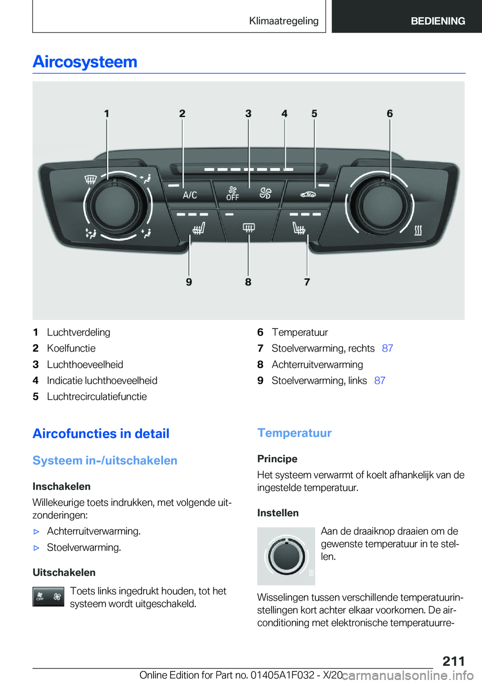 BMW X1 2021  Instructieboekjes (in Dutch) �A�i�r�c�o�s�y�s�t�e�e�m�1�L�u�c�h�t�v�e�r�d�e�l�i�n�g�2�K�o�e�l�f�u�n�c�t�i�e�3�L�u�c�h�t�h�o�e�v�e�e�l�h�e�i�d�4�I�n�d�i�c�a�t�i�e��l�u�c�h�t�h�o�e�v�e�e�l�h�e�i�d�5�L�u�c�h�t�r�e�c�i�r�c�u�l�a�t�i