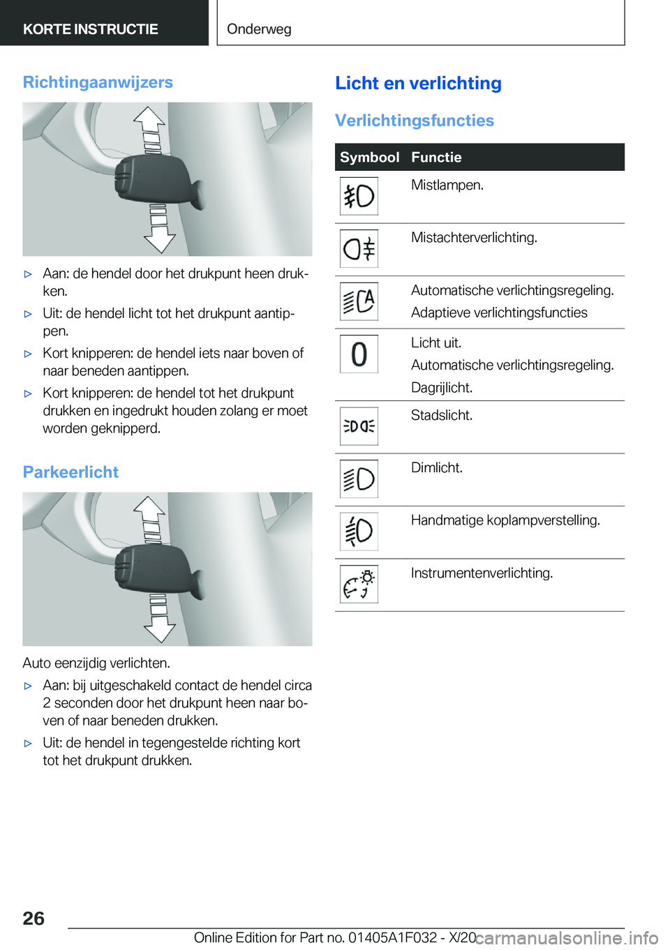 BMW X1 2021  Instructieboekjes (in Dutch) �R�i�c�h�t�i�n�g�a�a�n�w�i�j�z�e�r�s'x�A�a�n�:��d�e��h�e�n�d�e�l��d�o�o�r��h�e�t��d�r�u�k�p�u�n�t��h�e�e�n��d�r�u�kj�k�e�n�.'x�U�i�t�:��d�e��h�e�n�d�e�l��l�i�c�h�t��t�o�t��h�e�t�