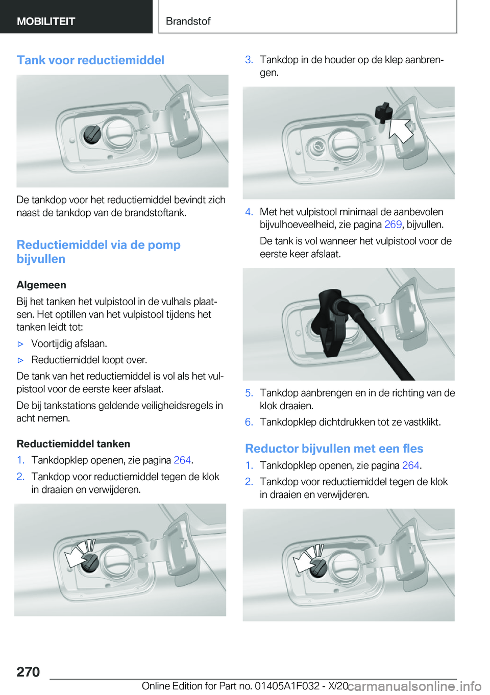 BMW X1 2021  Instructieboekjes (in Dutch) �T�a�n�k��v�o�o�r��r�e�d�u�c�t�i�e�m�i�d�d�e�l
�D�e��t�a�n�k�d�o�p��v�o�o�r��h�e�t��r�e�d�u�c�t�i�e�m�i�d�d�e�l��b�e�v�i�n�d�t��z�i�c�h
�n�a�a�s�t��d�e��t�a�n�k�d�o�p��v�a�n��d�e��b�r�a�n