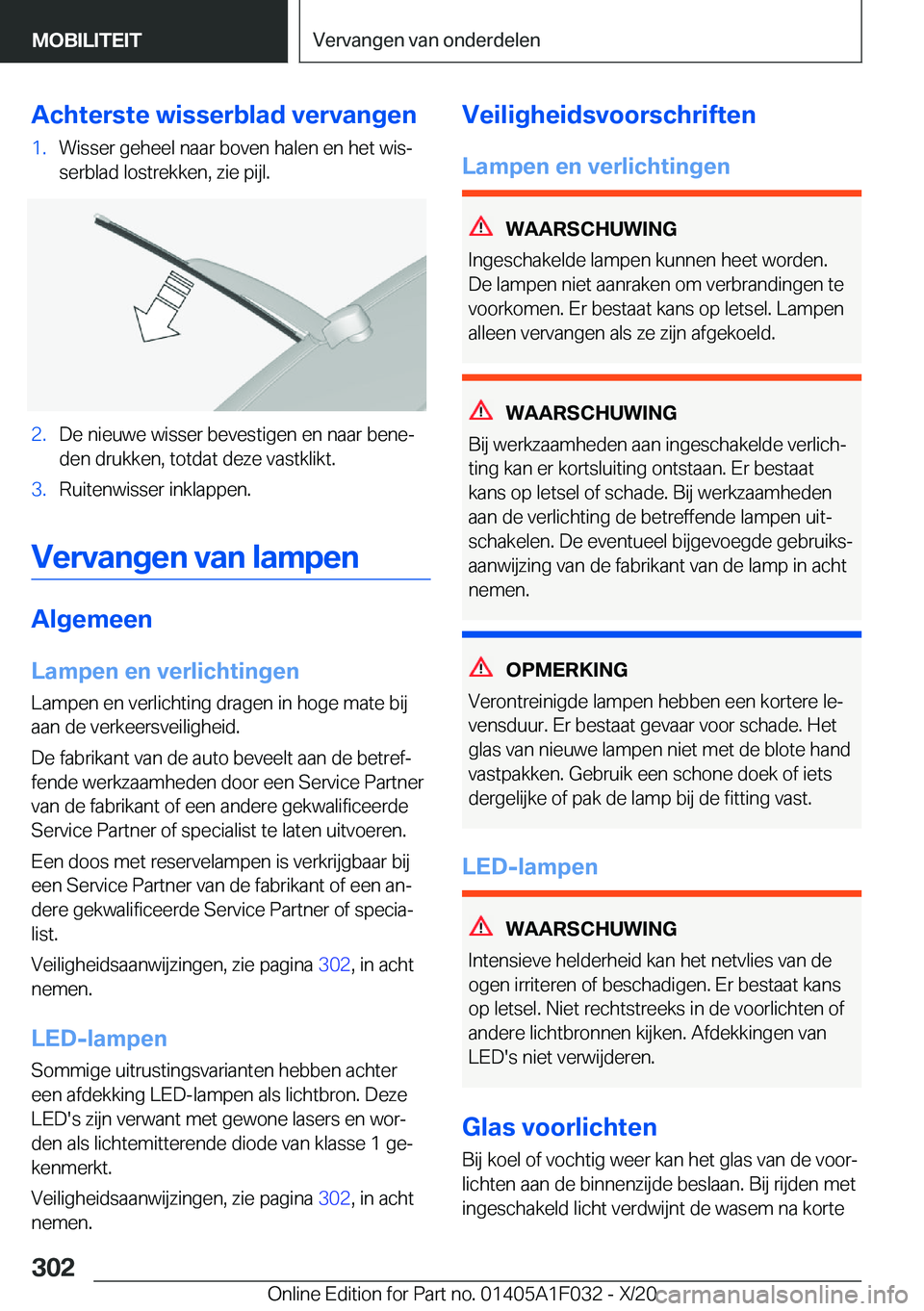 BMW X1 2021  Instructieboekjes (in Dutch) �A�c�h�t�e�r�s�t�e��w�i�s�s�e�r�b�l�a�d��v�e�r�v�a�n�g�e�n�1�.�W�i�s�s�e�r��g�e�h�e�e�l��n�a�a�r��b�o�v�e�n��h�a�l�e�n��e�n��h�e�t��w�i�sj
�s�e�r�b�l�a�d��l�o�s�t�r�e�k�k�e�n�,��z�i�e��p�