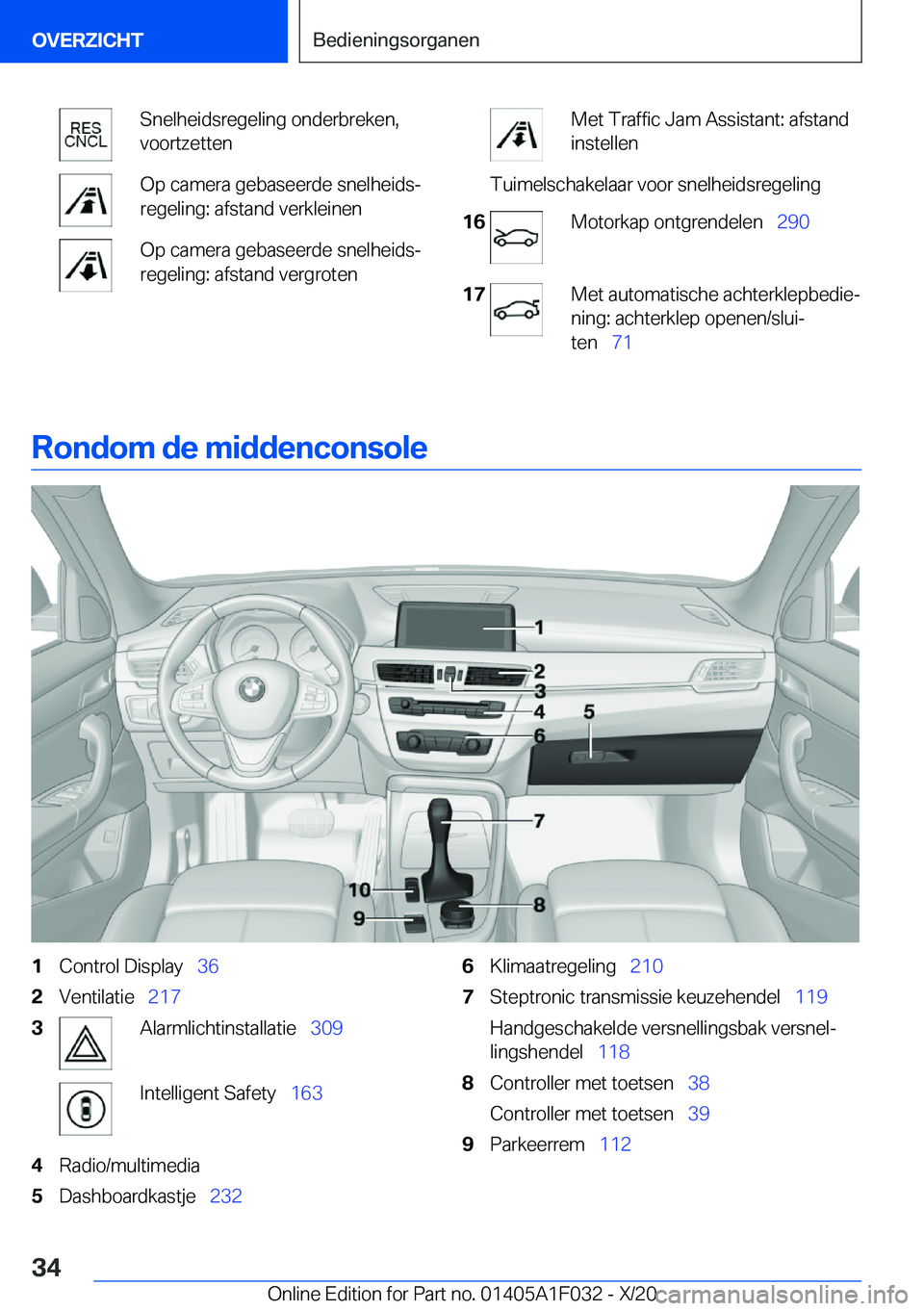 BMW X1 2021  Instructieboekjes (in Dutch) �S�n�e�l�h�e�i�d�s�r�e�g�e�l�i�n�g��o�n�d�e�r�b�r�e�k�e�n�,
�v�o�o�r�t�z�e�t�t�e�n�O�p��c�a�m�e�r�a��g�e�b�a�s�e�e�r�d�e��s�n�e�l�h�e�i�d�sj
�r�e�g�e�l�i�n�g�:��a�f�s�t�a�n�d��v�e�r�k�l�e�i�n�e