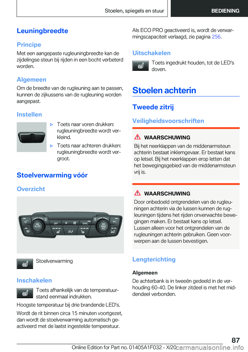 BMW X1 2021  Instructieboekjes (in Dutch) �L�e�u�n�i�n�g�b�r�e�e�d�t�e�P�r�i�n�c�i�p�e
�M�e�t��e�e�n��a�a�n�g�e�p�a�s�t�e��r�u�g�l�e�u�n�i�n�g�b�r�e�e�d�t�e��k�a�n��d�e
�z�i�j�d�e�l�i�n�g�s�e��s�t�e�u�n��b�i�j��r�i�j�d�e�n��i�n��e�e