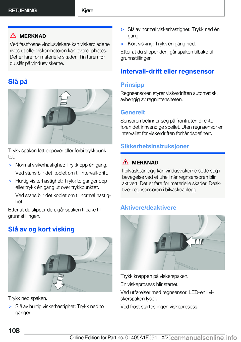 BMW X1 2021  InstruksjonsbØker (in Norwegian) �M�E�R�K�N�A�D
�V�e�d��f�a�s�t�f�r�o�s�n�e��v�i�n�d�u�s�v�i�s�k�e�r�e��k�a�n��v�i�s�k�e�r�b�l�a�d�e�n�e
�r�i�v�e�s��u�t��e�l�l�e�r��v�i�s�k�e�r�m�o�t�o�r�e�n��k�a�n��o�v�e�r�o�p�p�h�e�t�e�s�.
