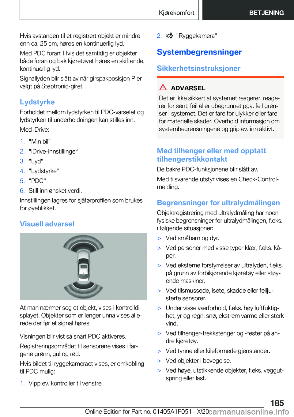 BMW X1 2021  InstruksjonsbØker (in Norwegian) �H�v�i�s��a�v�s�t�a�n�d�e�n��t�i�l��e�t��r�e�g�i�s�t�r�e�r�t��o�b�j�e�k�t��e�r��m�i�n�d�r�e
�e�n�n��c�a�.��2�5��c�m�,��h�