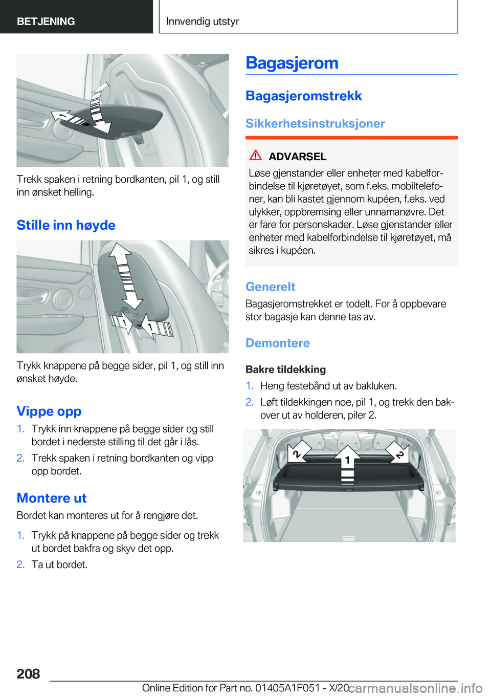 BMW X1 2021  InstruksjonsbØker (in Norwegian) �T�r�e�k�k��s�p�a�k�e�n��i��r�e�t�n�i�n�g��b�o�r�d�k�a�n�t�e�n�,��p�i�l��1�,��o�g��s�t�i�l�l
�i�n�n��